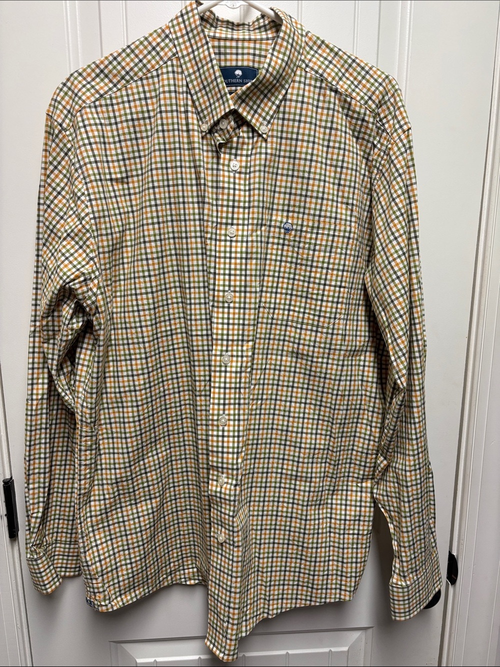 The Southern Shirt Company Men’s Plaid Button-Down Shirt Size XL